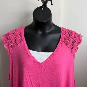 Laced Sleeveless Top